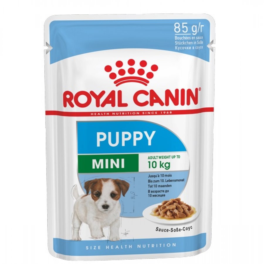 Royal canin mini puppy alimento húmedo para perros 85GR, , large image number null