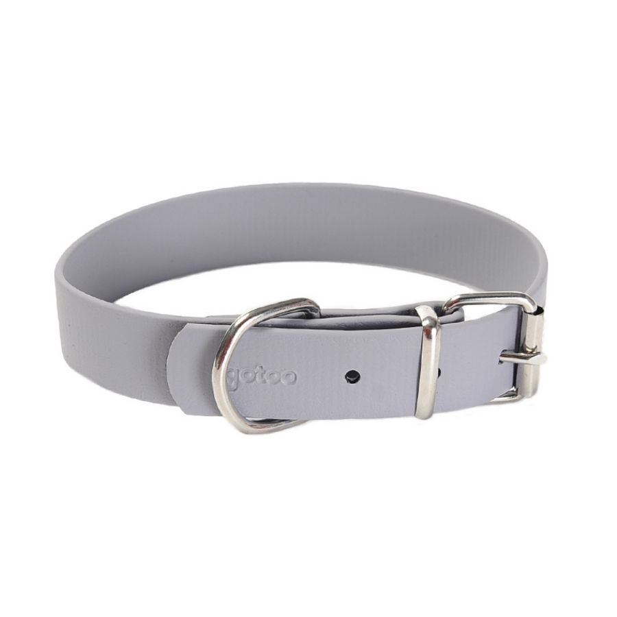 Collar gris lujoso para perros, , large image number null