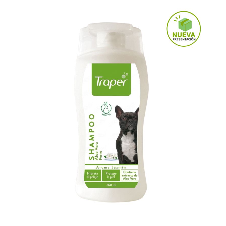 Shampoo aloe vera para perros aroma jazm&iacute;n 260 ML, , large image number null