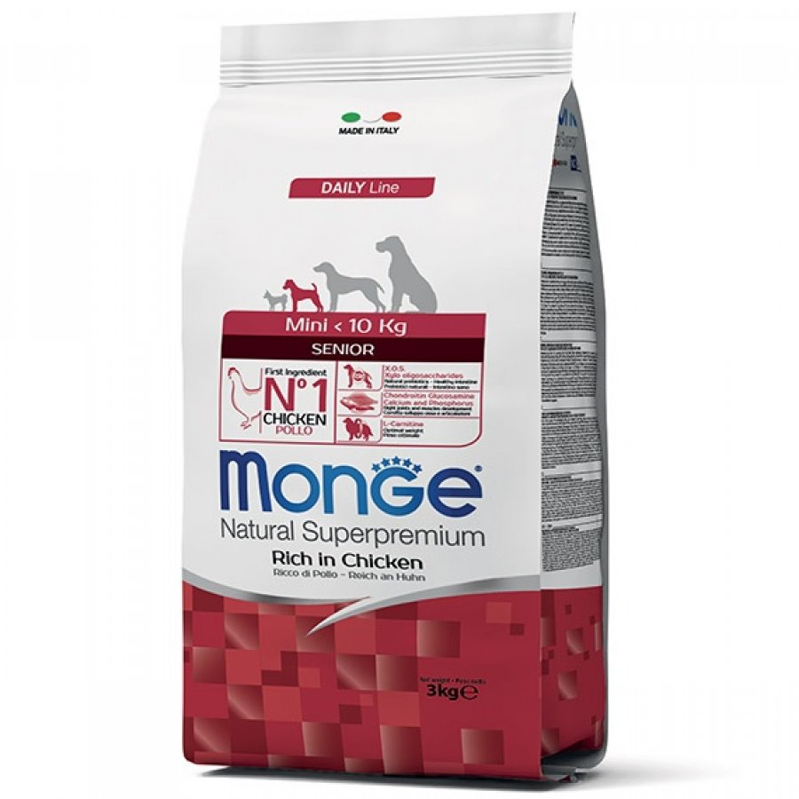 Monge mini sen chicken 3 KG alimento para perro, , large image number null