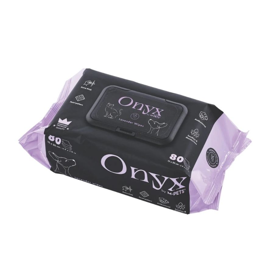 Mpets Toallas h&uacute;medas 15x20 cm - 80 hojas para gatos