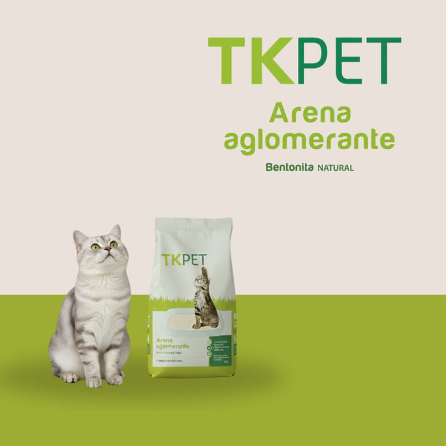 Arena aglomerante natural de bentonita para gatos, , large image number null