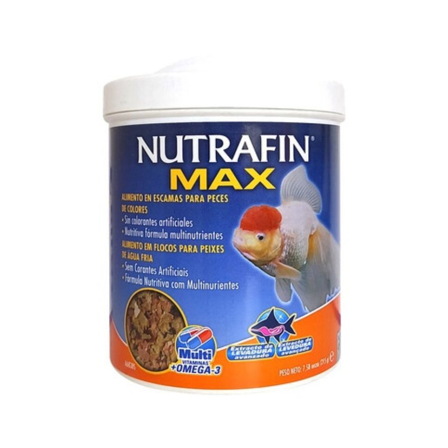 Nutrafin Max Alimento Peces Agua Fria Escama