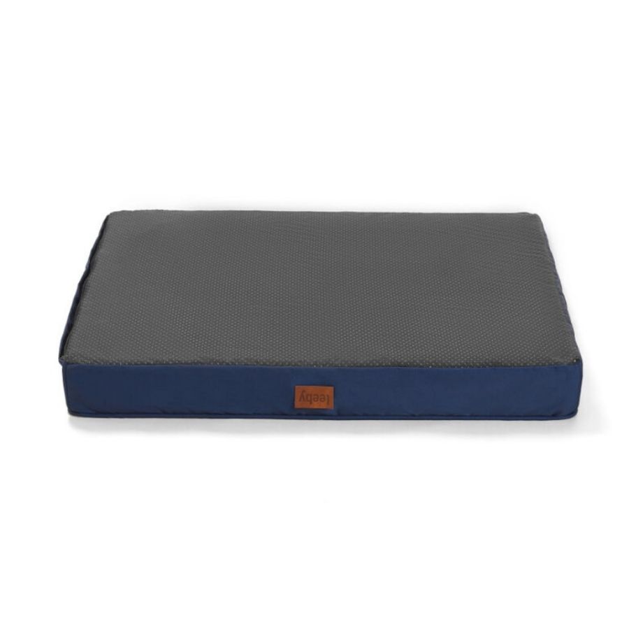Leeby dog premium mattress blue, , large image number null