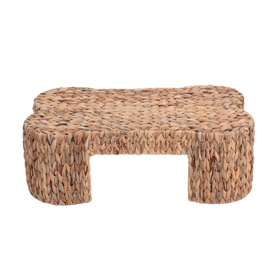 Leeby dog deluxe bone bed seagrass, , large image number null