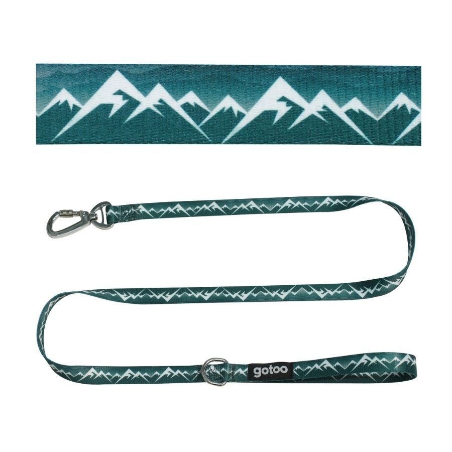 Correa con estampado de montañas para perros talla M, , large image number null