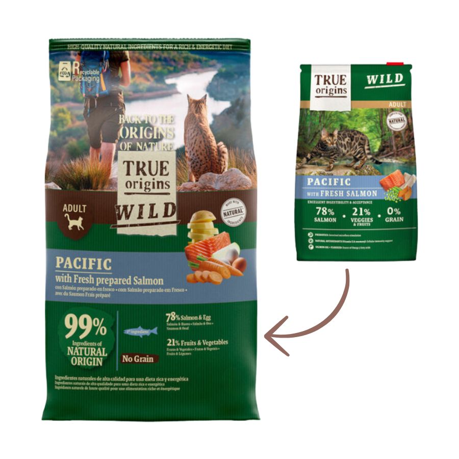 True Origins Wild Cat Adult Pacific alimento para gato, , large image number null