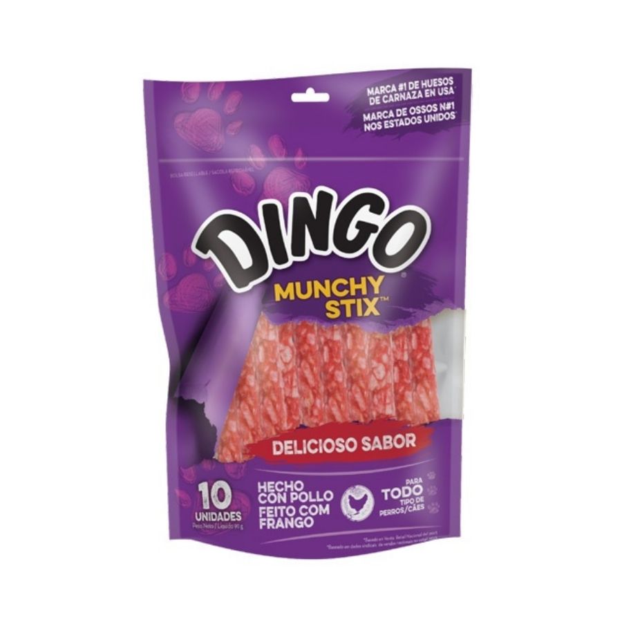 Dingo munchy stick huesitos (bolsa de 10 unid) bolsa de 10 unid, , large image number null