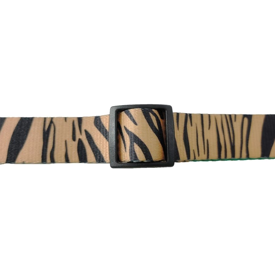 Collar con estampado animal print ajustable para perros, , large image number null