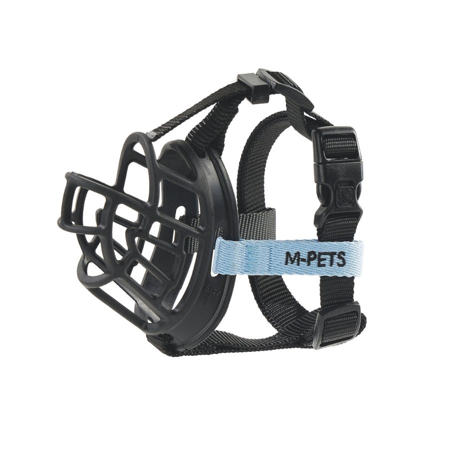 Bozal para perro bark guard - negro y azul, , large image number null