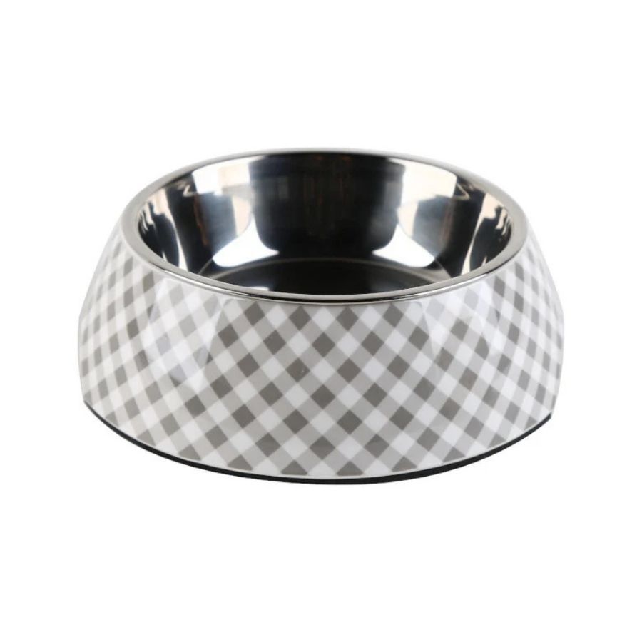 Leeby dog premium greyvichy bowl, , large image number null