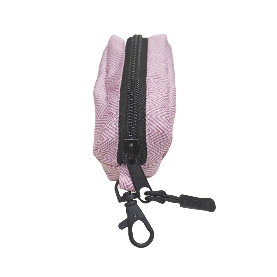 Porta bolsas con estampado de moda rosa, , large image number null