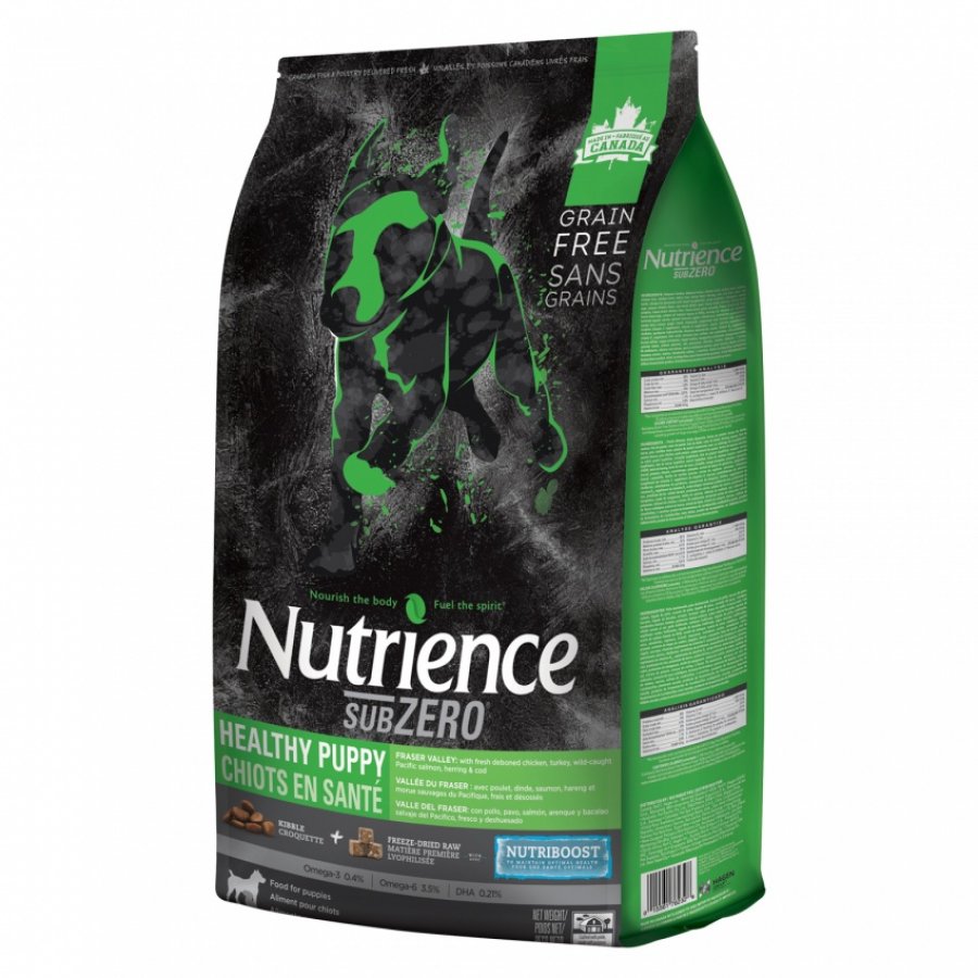 Nutrience libre de granos Subzero healthy Puppy alimento para perros