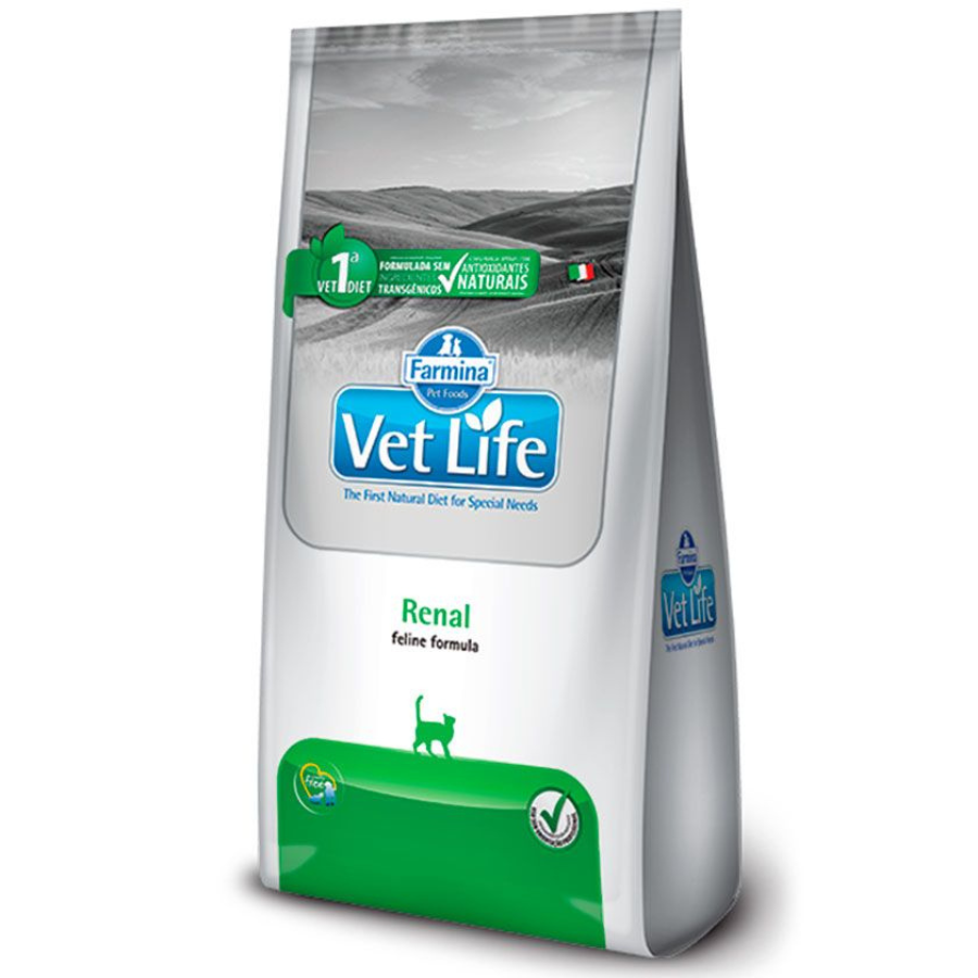 Vetlife farmina alimento seco medicado renal gato 2 KG, , large image number null