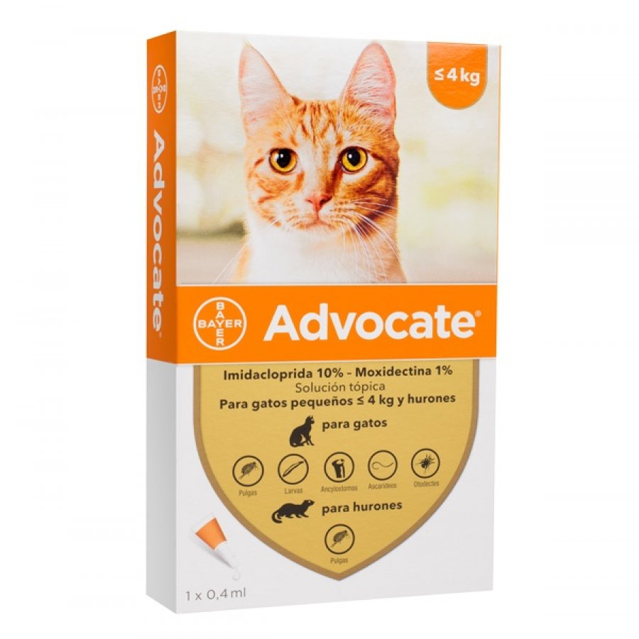 Advocate Gatos Antiparasitarios, , large image number null