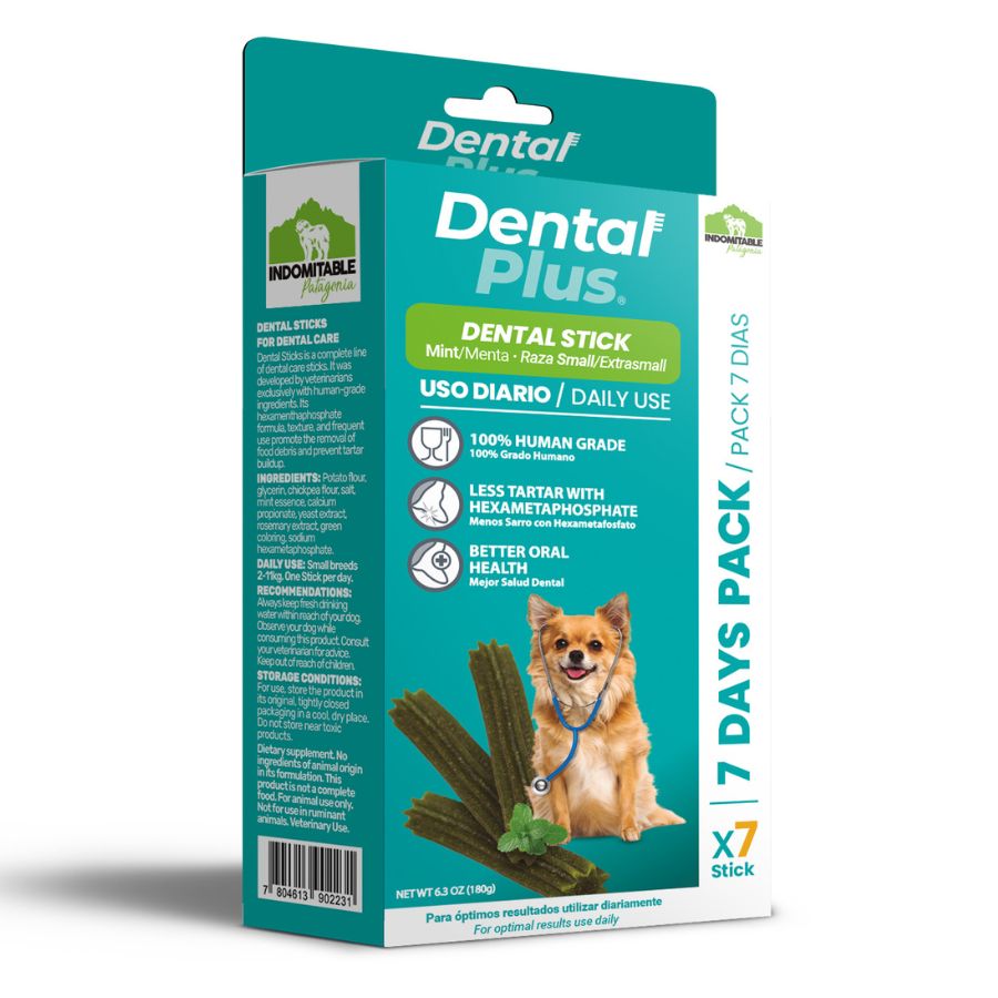 Stick dental plus para perros 7und sabor menta, , large image number null