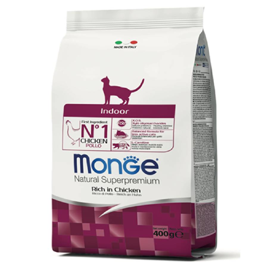 Monge indoor chicken 1.5 KG 1.5 KG alimento para gato