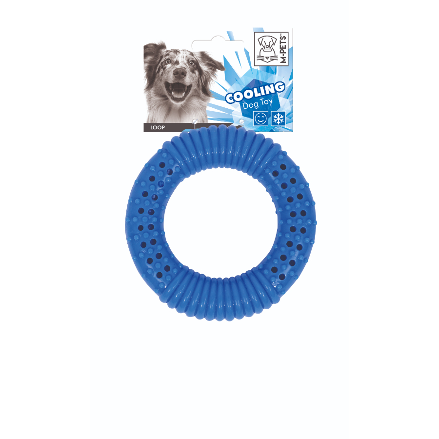 Cooling  dog toy loop