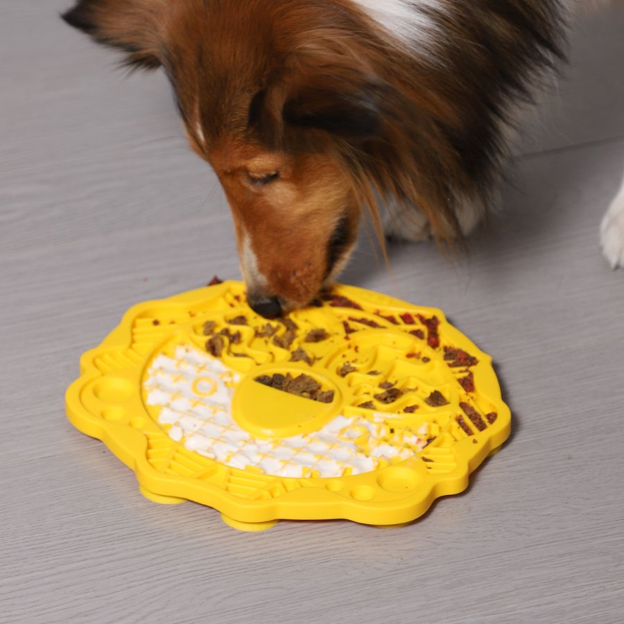 Gigwi plato interactivo de silicona antideslizante para mascotas, , large image number null