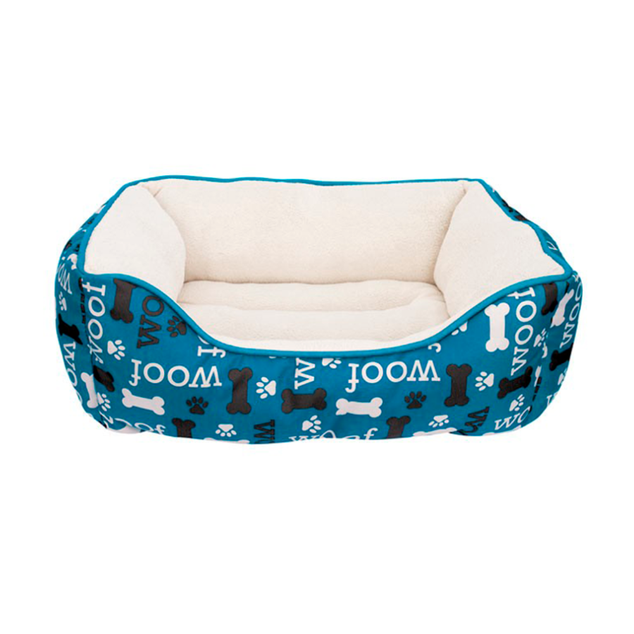 Cama para perro Dogit Dreamwell rectangular azul, , large image number null