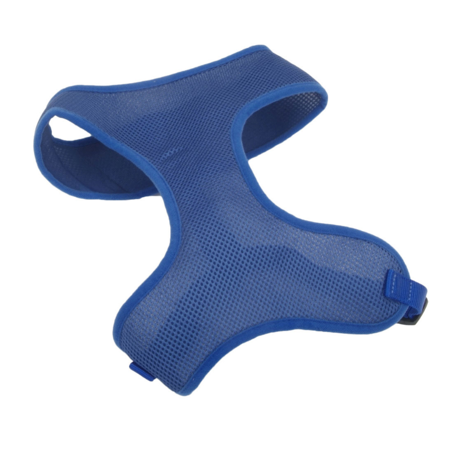 Arnés acolchado ajustable para perros color azul, , large image number null