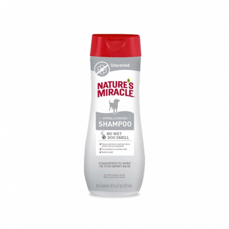 Hypoallergenic odor control shampoo. unscented. 473ML 1 un., , large image number null