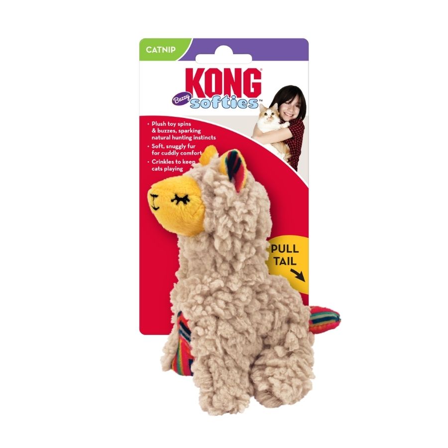 Peluche de llama para gatos