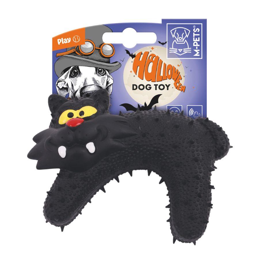 Halloween juguete de perro - gato negro, , large image number null