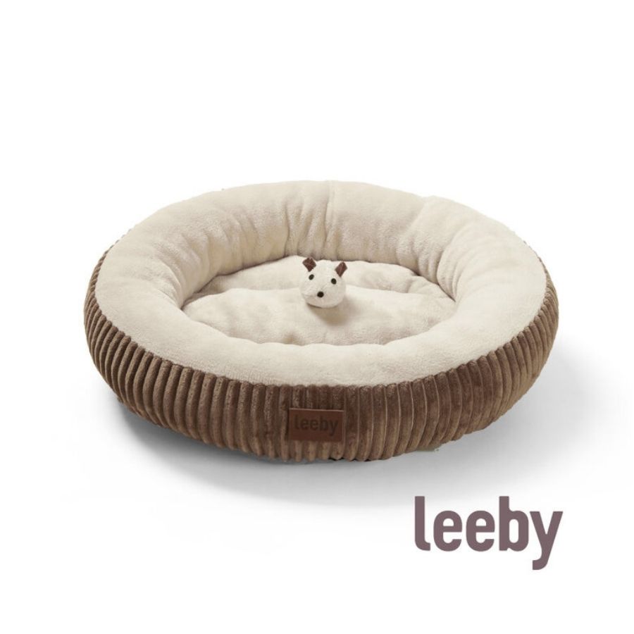 Leeby cat premium donut degrade brown, , large image number null