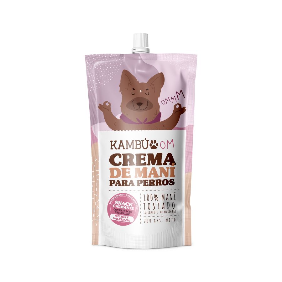Mantequilla de maní om snack para perros 200GR