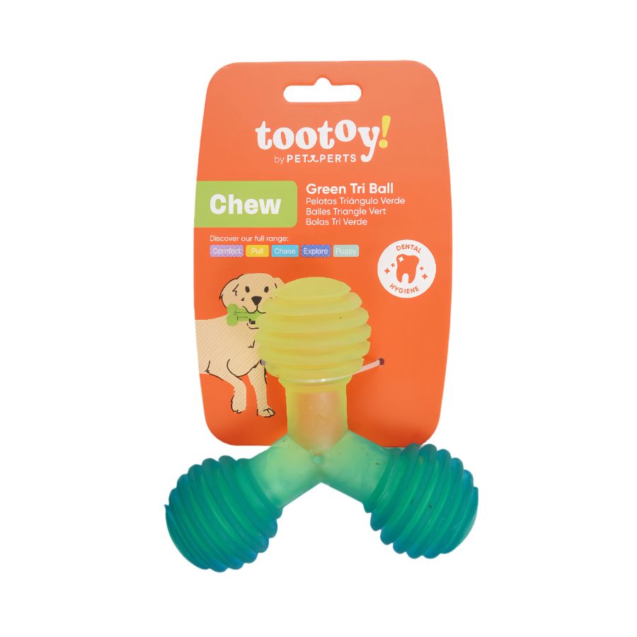 Tootoy! juguete pelota tri-ball para perro, , large image number null