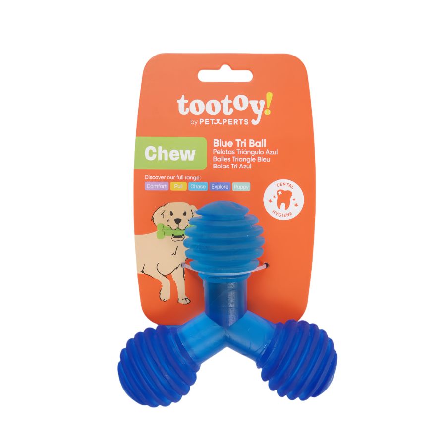 Tootoy! juguete pelota tri-ball para perro, , large image number null
