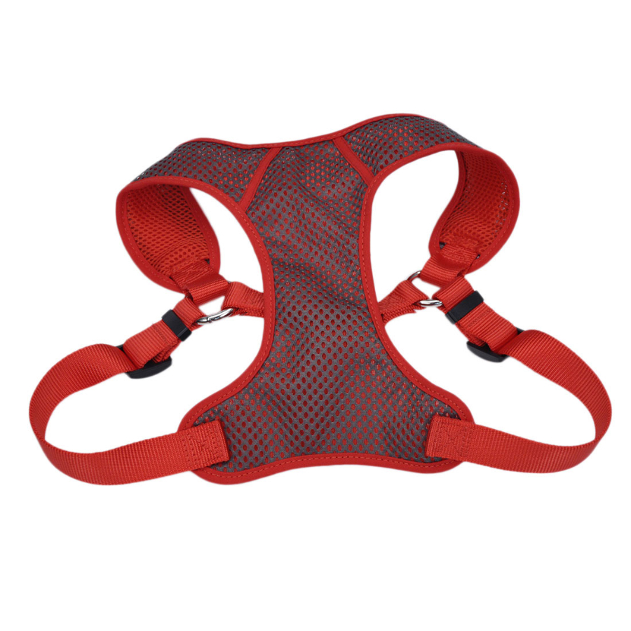 Arnés ajustable para perros Sport Wrap color gris con rojo, , large image number null