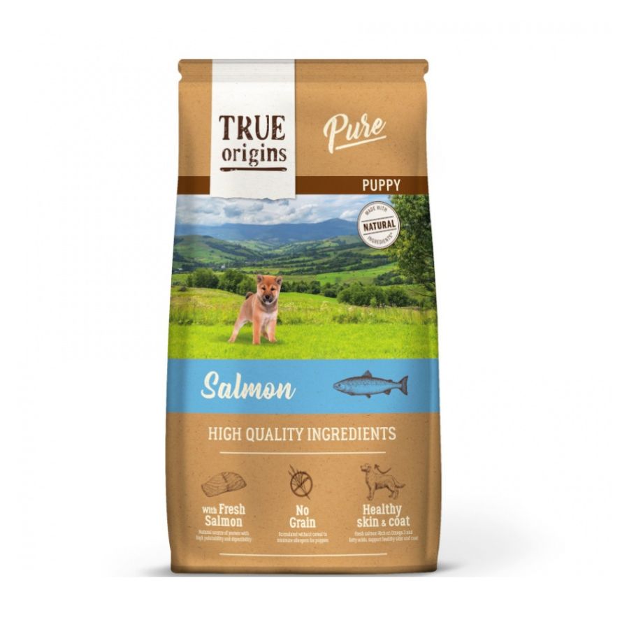 True Origins Pure Dog Puppy Salmon Grain Free alimento para perro, , large image number null