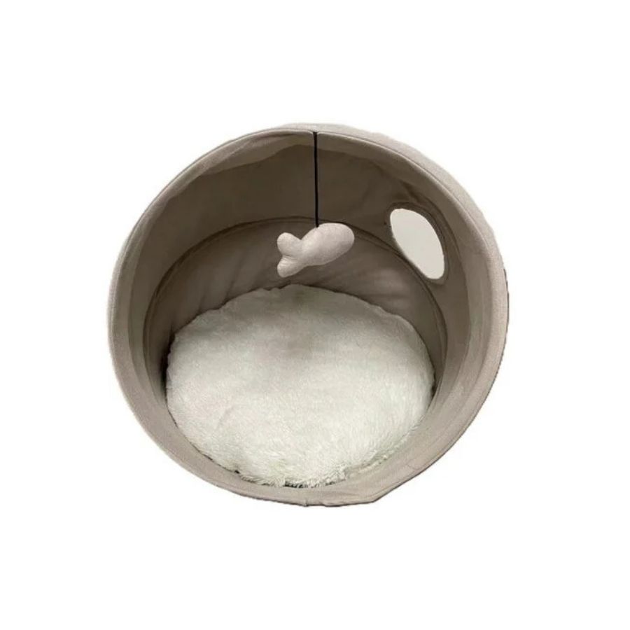 Leeby cat premium pop up igloo grey, , large image number null