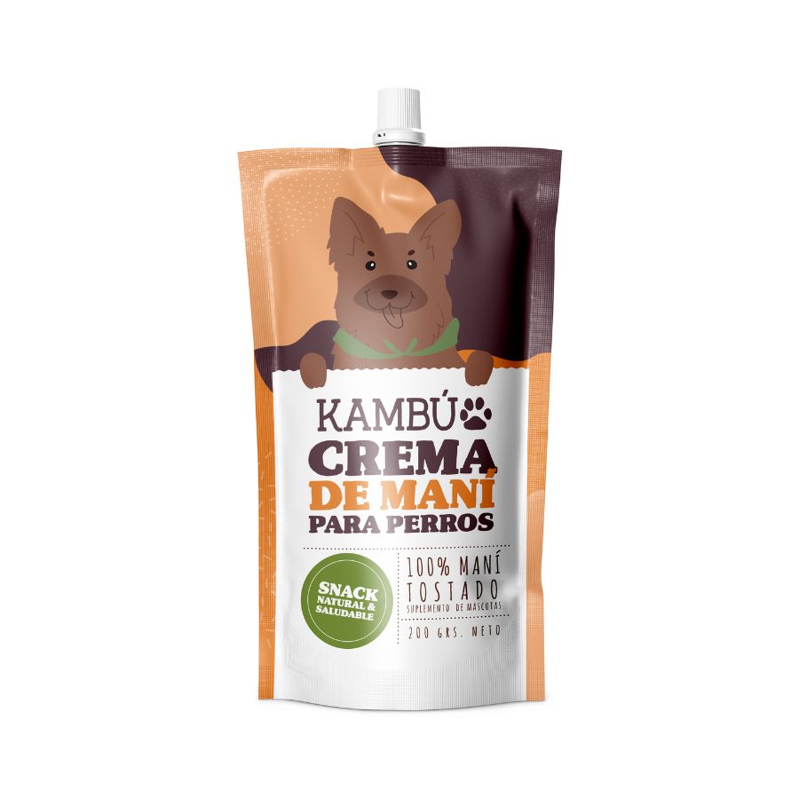 Mantequilla de maní snack para perros 200GR
