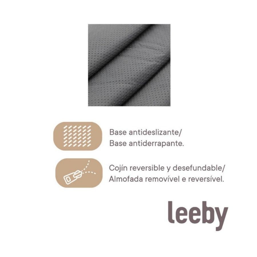 Leeby Cojín Impermeable Anti Pelos Rojo para perros, , large image number null