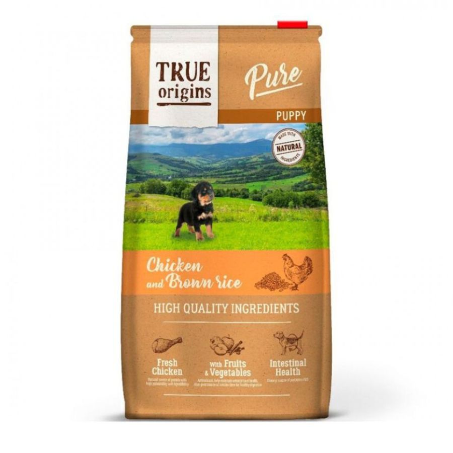 True Origins Pure Dog Puppy Chicken alimento para perro