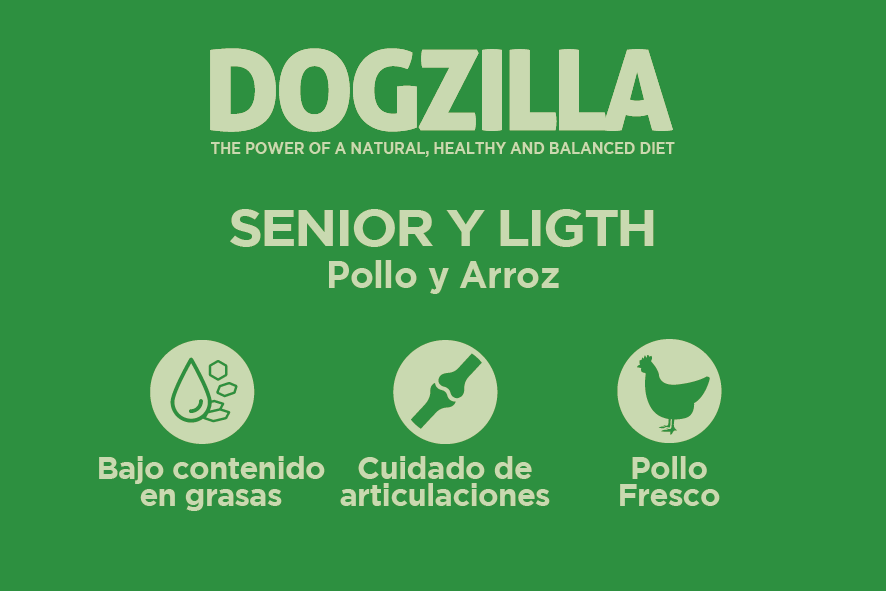 Dogzilla Senior light alimento seco para perros adultos, , large image number null