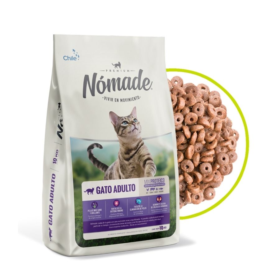 Alimento nomade gato adulto, , large image number null