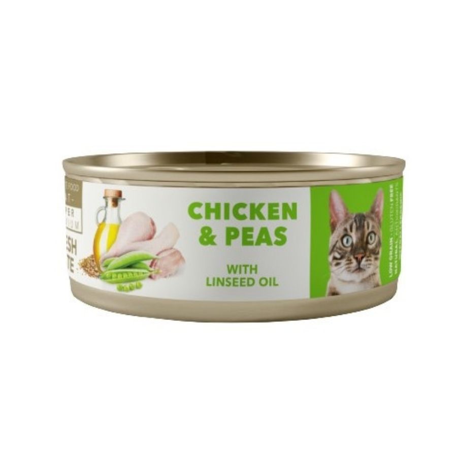 Amity pollo y guisantes 80 GR