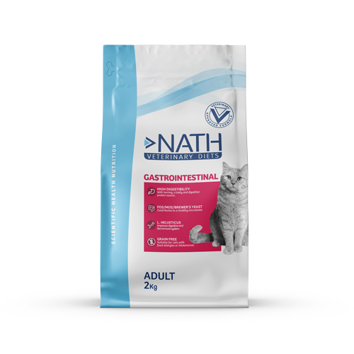Nath vetdiet gastrointestinal alimento para gatos 2KG
