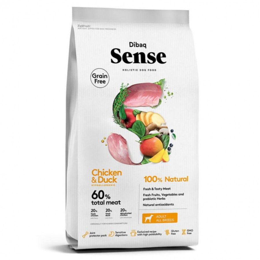 Dibaq Sense Adult Chicken & Duck alimento para perro