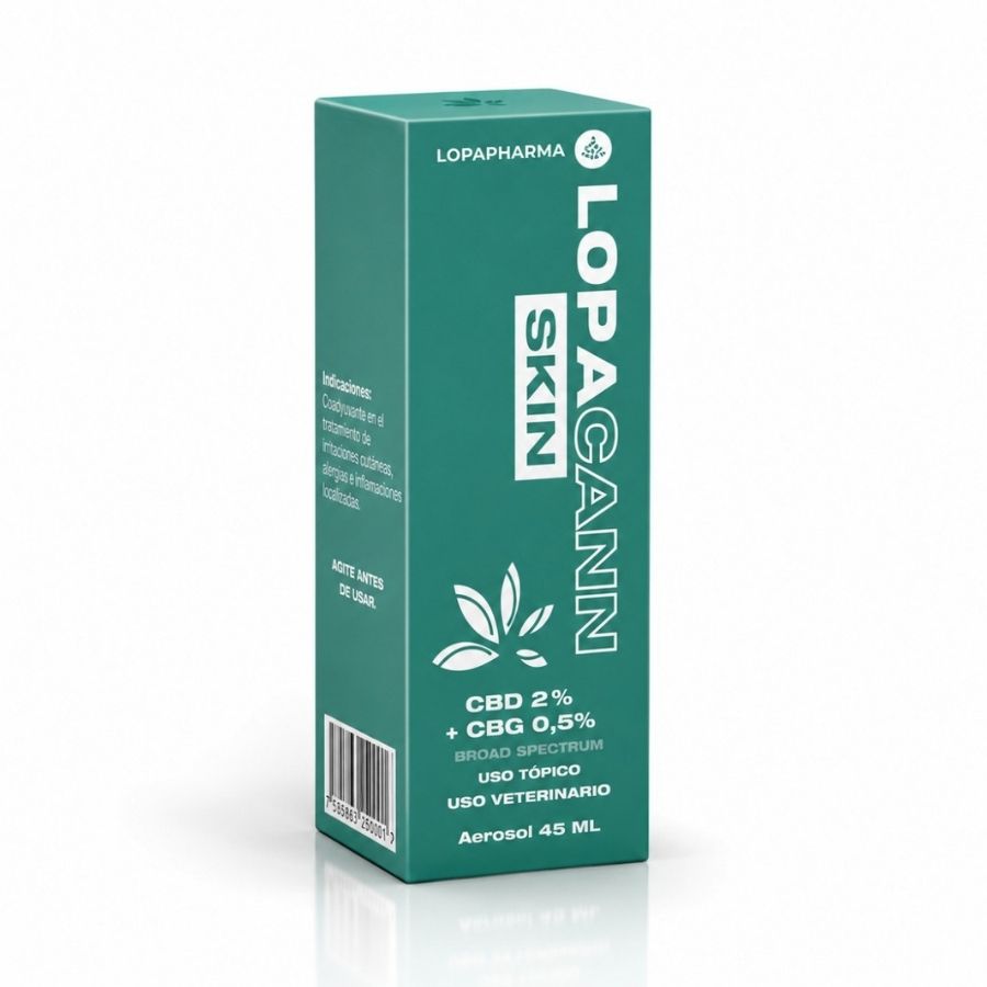 Spray dermatol&oacute;gico antiinflamatorio Lopacann Skin 45ML