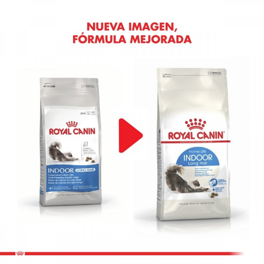 Royal Canin Alimento Seco Gato Adulto Indoor Long Hair, , large image number null