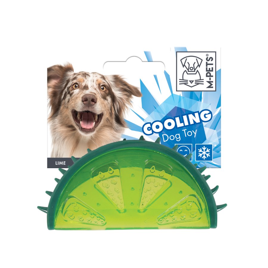 Juguete refrescante para perro con forma de limón