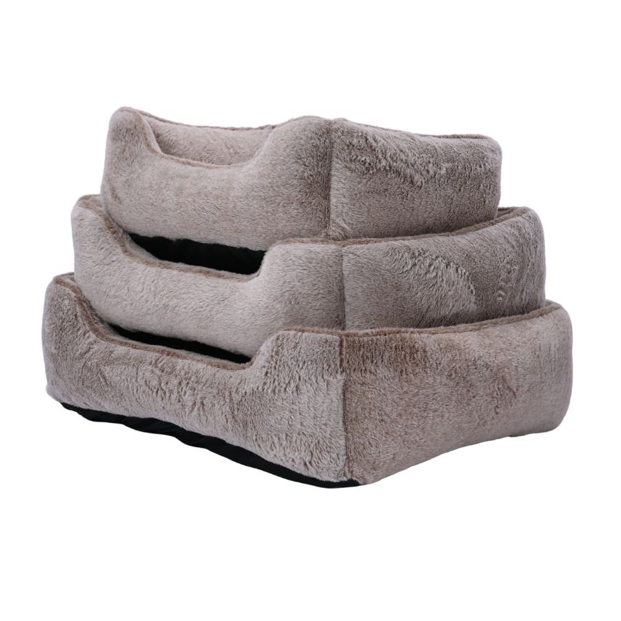 Leeby dog deluxe bed degradee fur, , large image number null