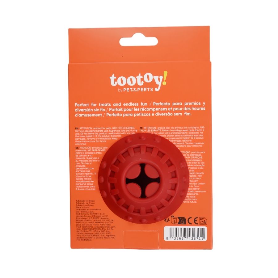 Tootoy! juguete pelota dispensadora de premios para perro, , large image number null