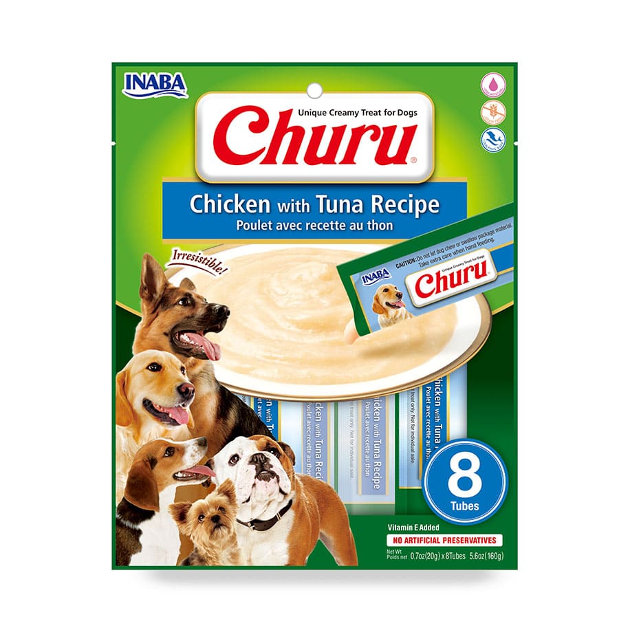 Churu perro 8p pollo con atún 20GR x 8 160GR