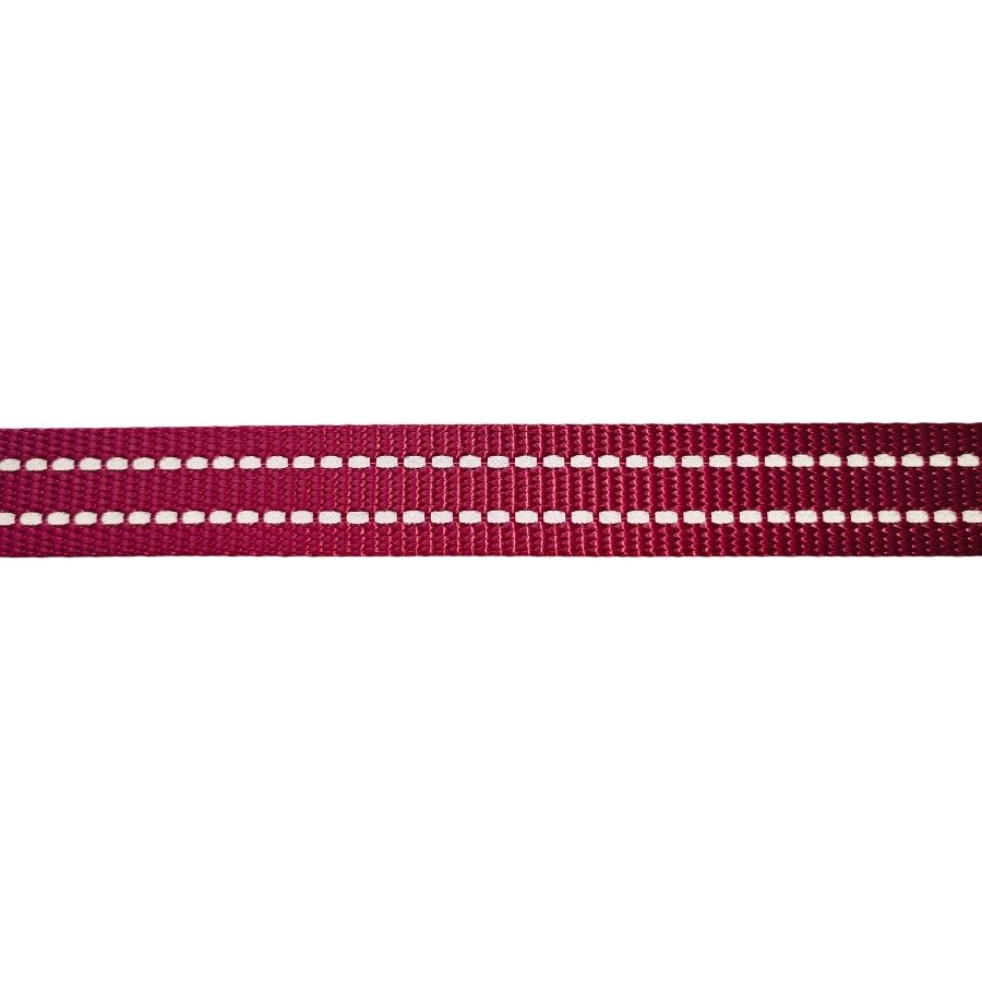 Arnés rosa reflectante con acolchado ajustable para perros, , large image number null